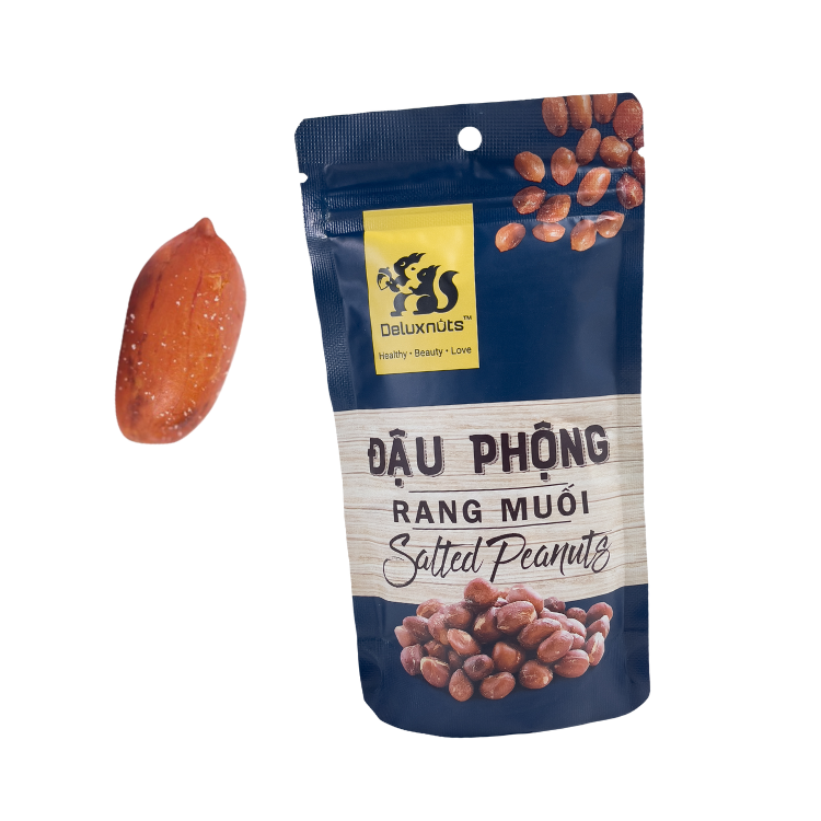 Salt Roasted Peanuts 80G High Quality Roasted Salted Nuts Dry Food Crunchy Salty Stir Fried Manufacture From Vietnam