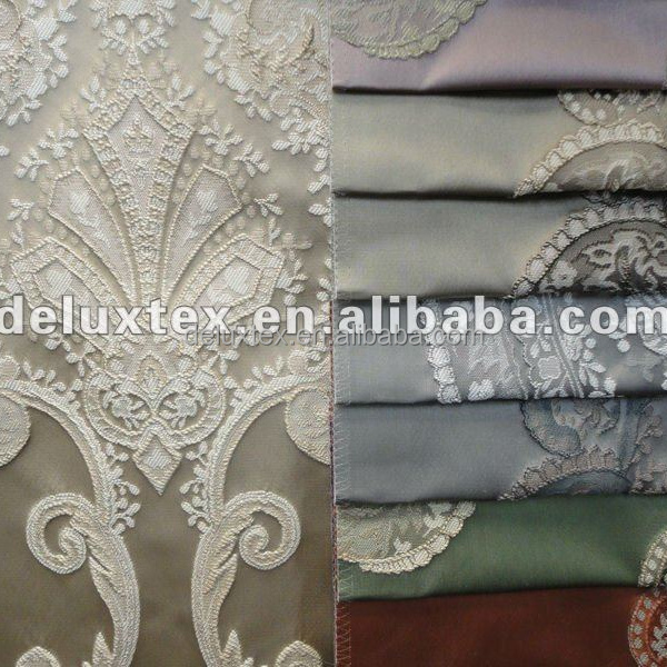 Factory cheap price jacquard textile western microfiber upholstery fabric