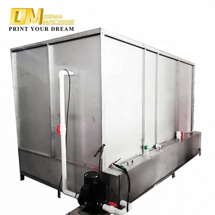 DM Customized water curtain paint spray booth auto spray booth for sales