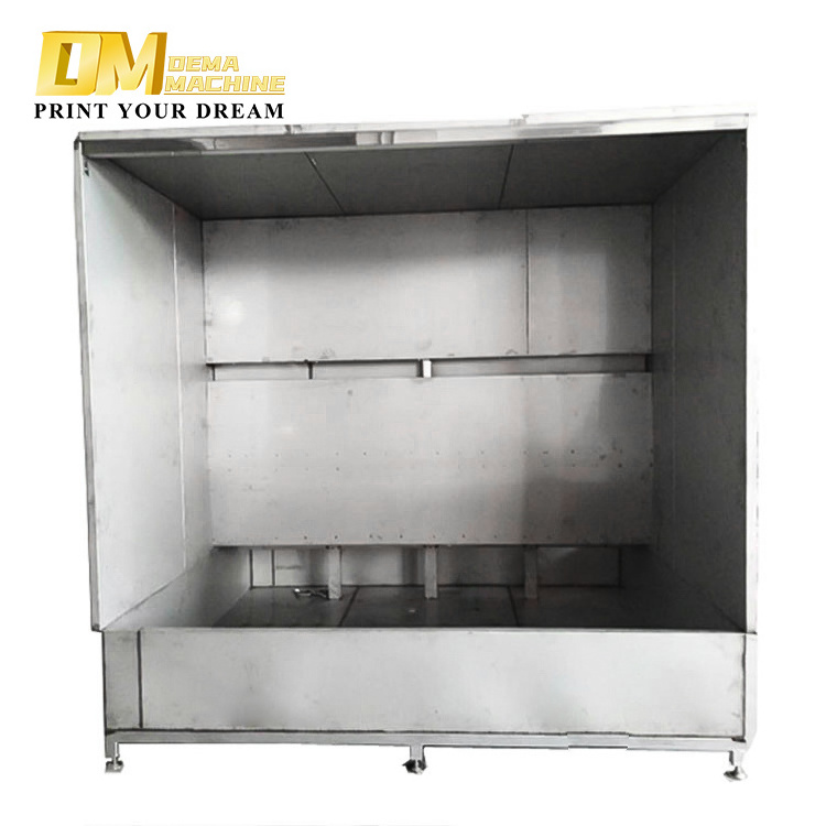 DM Customized water curtain paint spray booth auto spray booth for sales