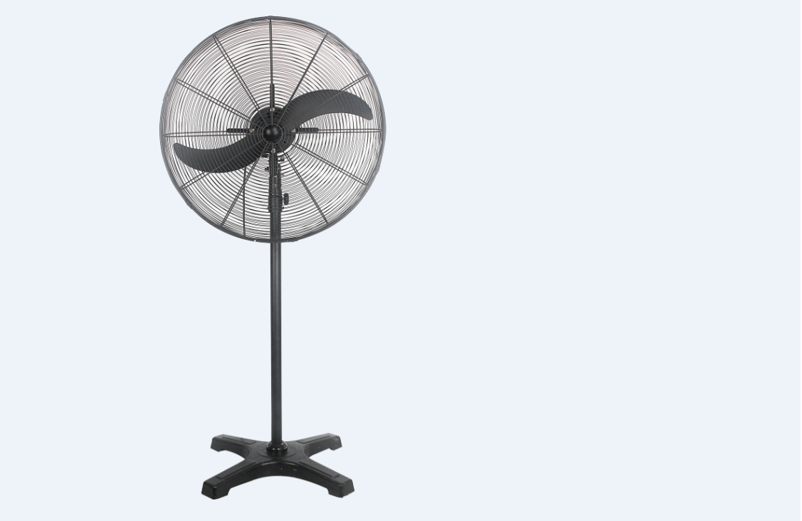 Big Standing OX Fan  26' 28' 30' Powerful Industrial Electric Fan Strong Wind Stand Fan