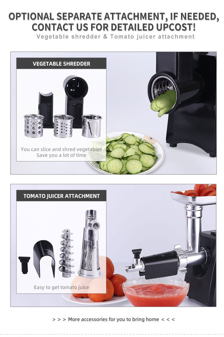 Electric industrial frozen  Mincing Machine meat mincer and sausage maker factory direct sales ELECTR MEAT GRINDER