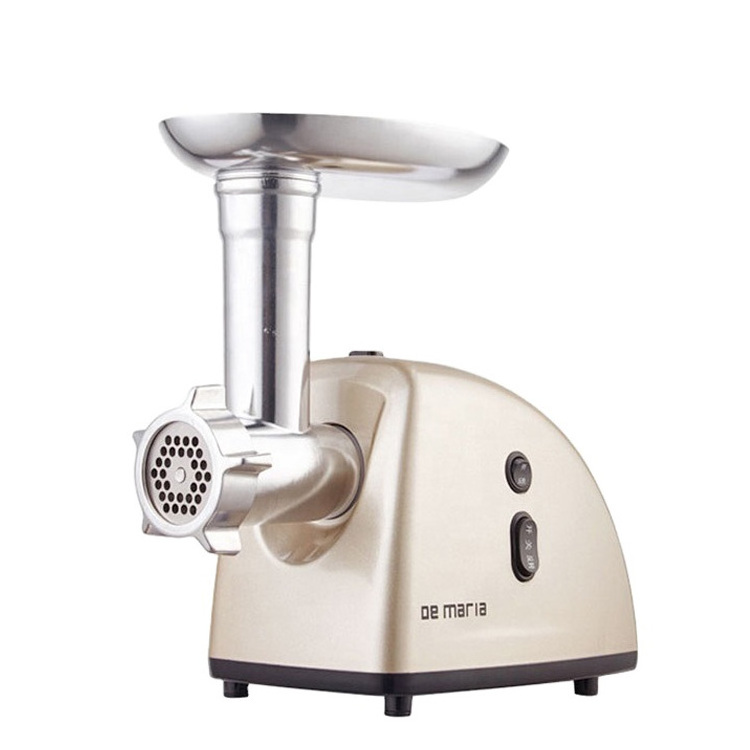 2021 Hot Selling Meat Mincer Grinding Mincing Hamburger household Sausage Maker Plate 1.5 HP Small Cutting Meat Grinder