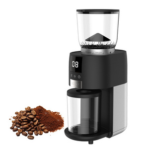 Electric coffee grinder for beans 38 settings coffee bean grinder home office use espresso grinder with conical burr