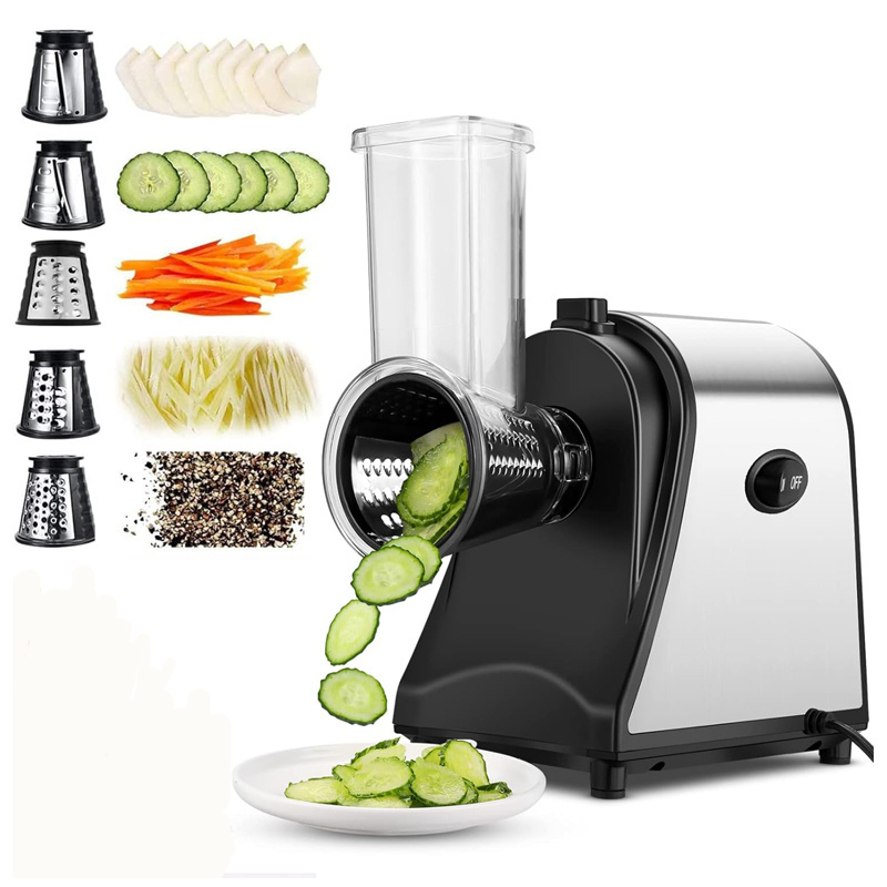 500W Electric Vegetable Shredder Stainless Steel Vegetable Slicer Carrot Potato Salad slicer