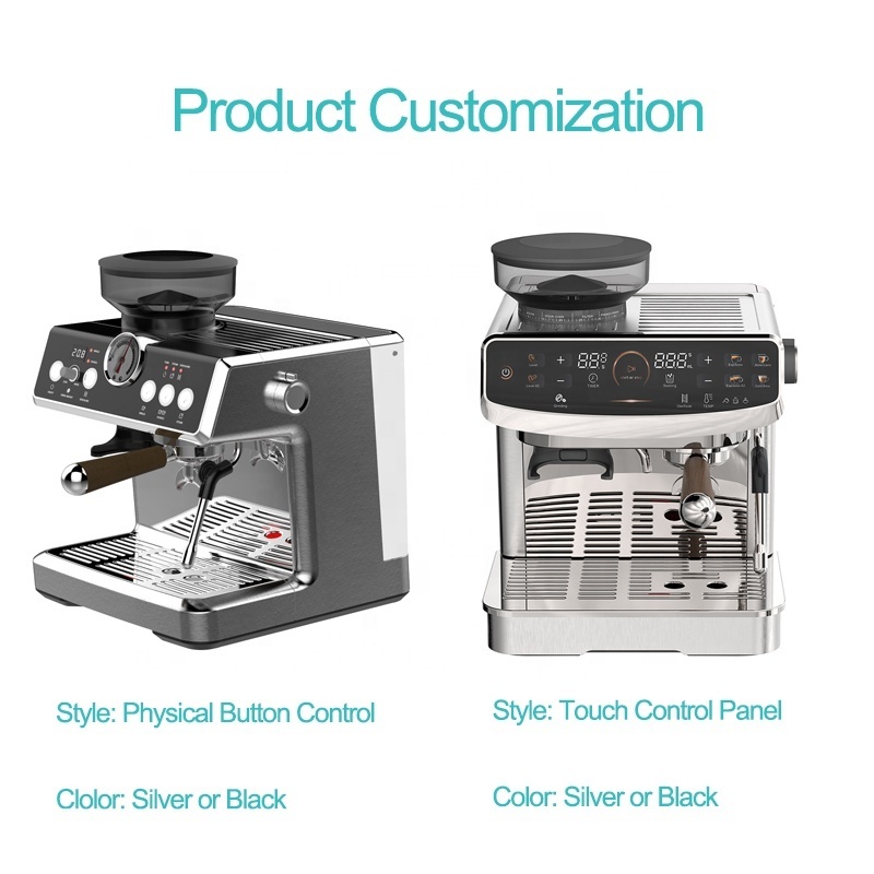 Espresso coffee maker with grinder 2200W multifunctional automatic germany coffee machine automatic coffee machine