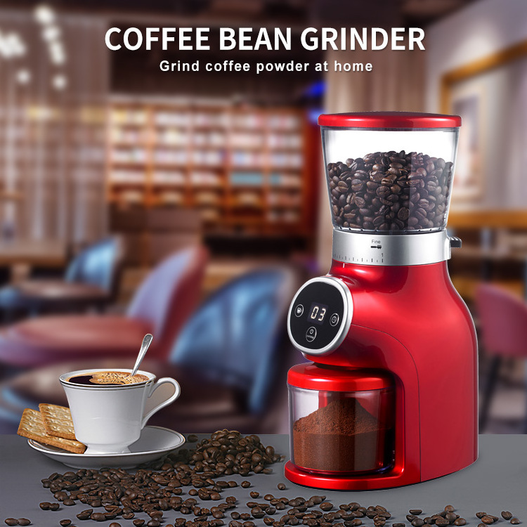 Demaria Conical Burr Coffee Grinder with 31 Grind Settings Digital Cone Mill Espresso