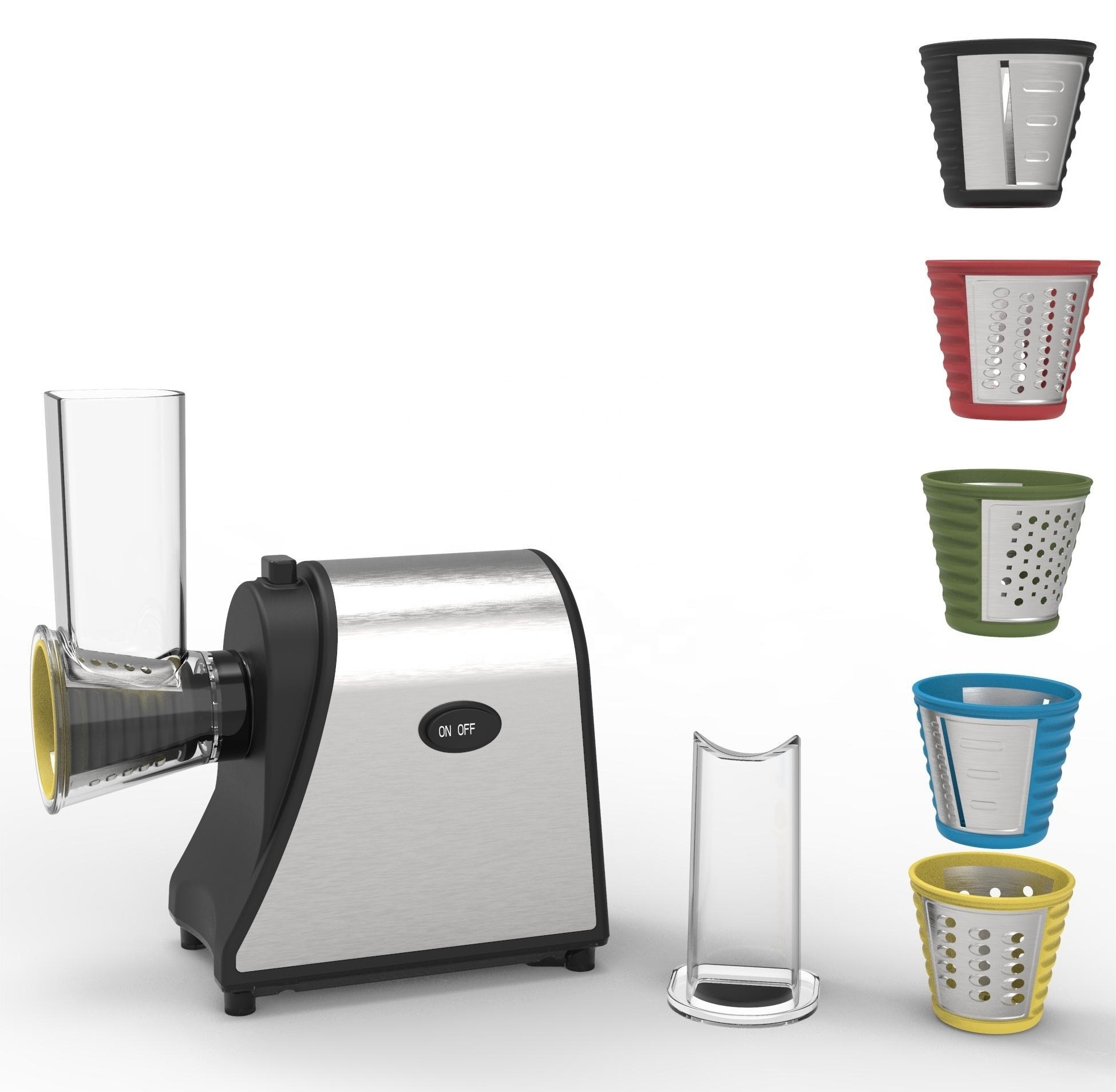 Electric carrot Vegetable cutter crusher shredder cheese grater machine chipper  slicer vegetal slicer shredder