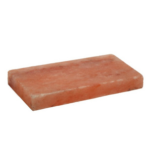 2023 BIG SALE 20x10x2 cm Wholesale Sauna Room Natural Salt Rock Block Pink Salt tiles Himalayan Salt Brick of premium quality