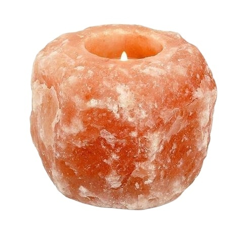 Wholesale custom handmade natural crafts Himalayan Pink Crystal Salt candle holder | Tealight Votive Candle holders Manufacturer