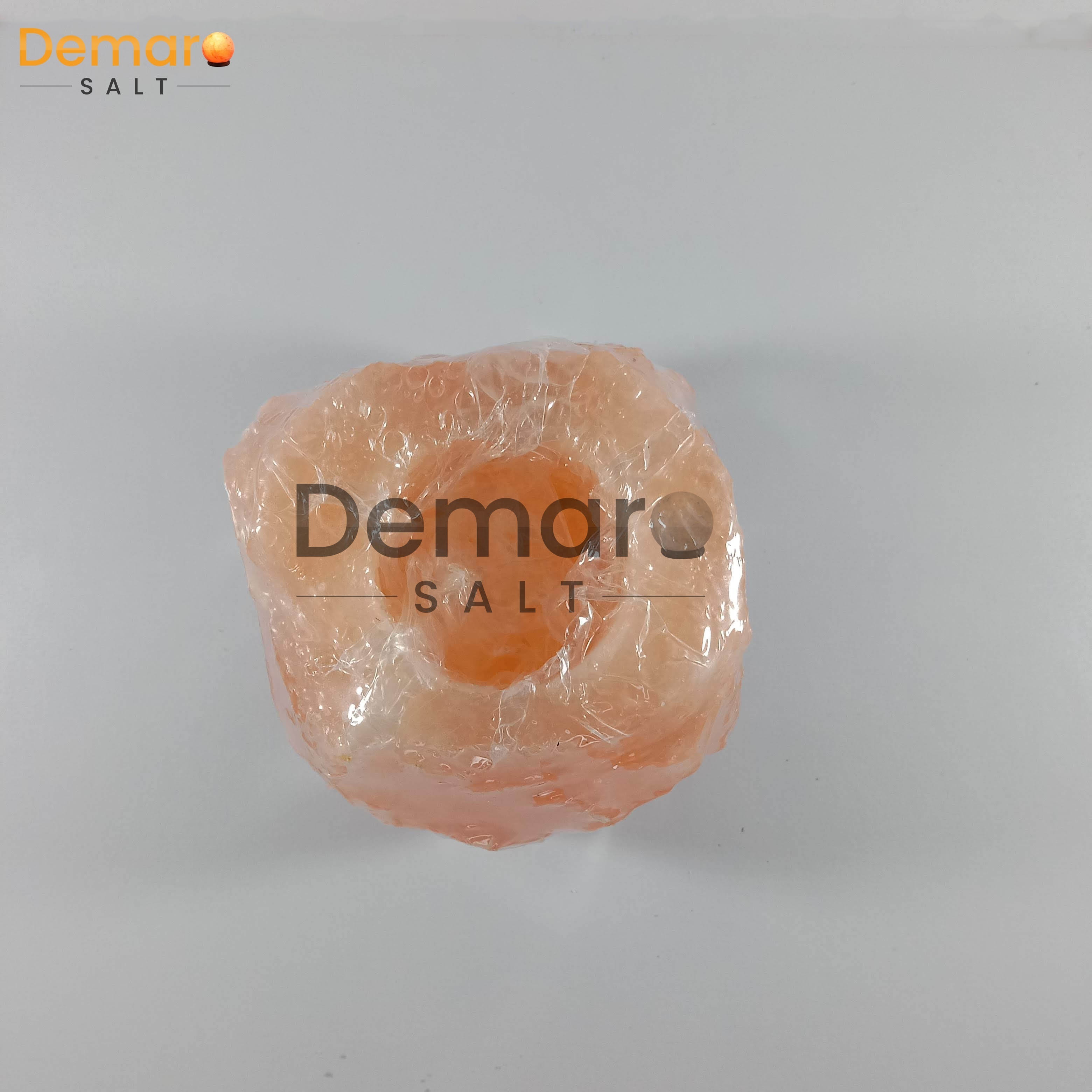 Wholesale custom handmade natural crafts Himalayan Pink Crystal Salt candle holder | Tealight Votive Candle holders Manufacturer