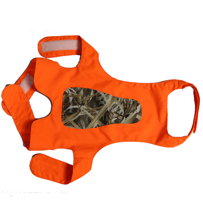 orange warning hunt clothes vest hunting accessories for dog