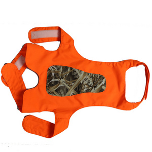 orange warning hunt clothes vest hunting accessories for dog