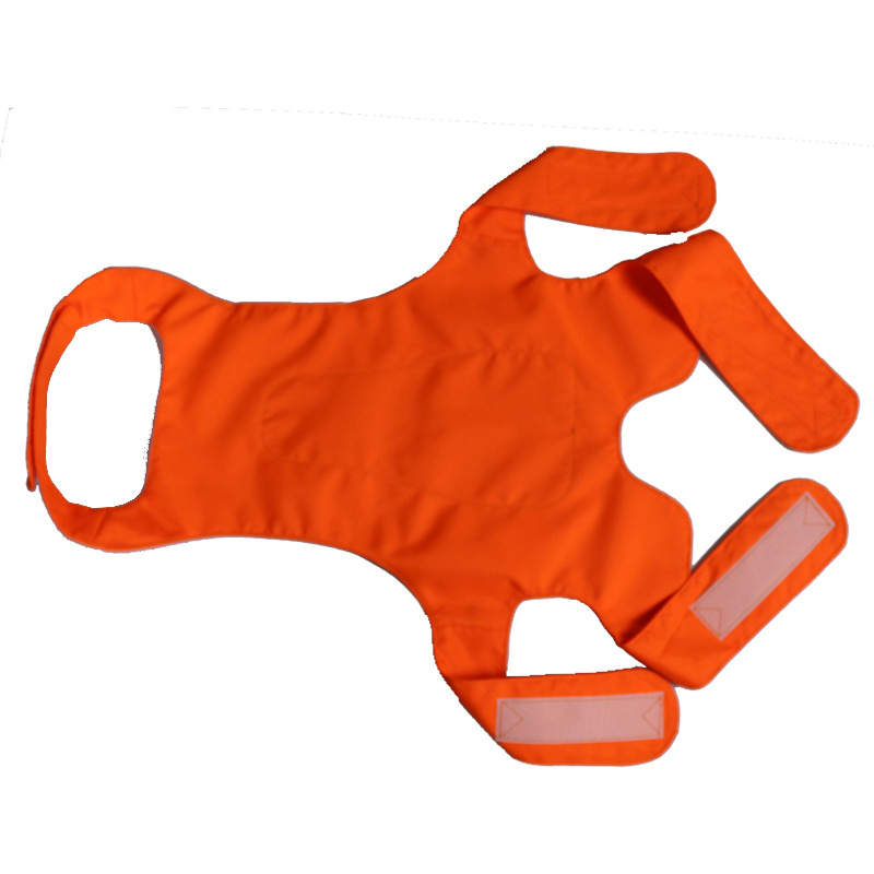 orange warning hunt clothes vest hunting accessories for dog