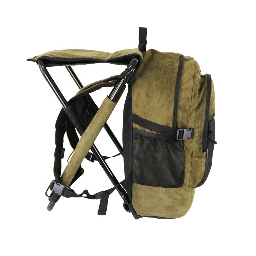 Outdoor Beach fishing camping Travel chair with backpack Folding seat hunting tool bag camouflage hunting accessories