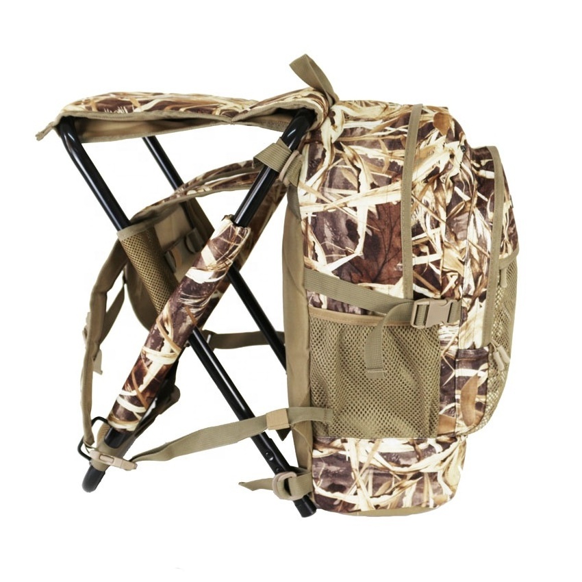 Outdoor Beach fishing camping Travel chair with lightweight backpack Folding seat hunting tool camouflage hunting accessories