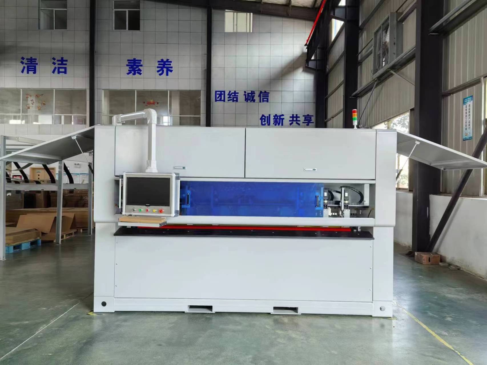 DEMARK Hot Selling Automatic Corrugated Box Machine Carton Box Manufacturing Machinery