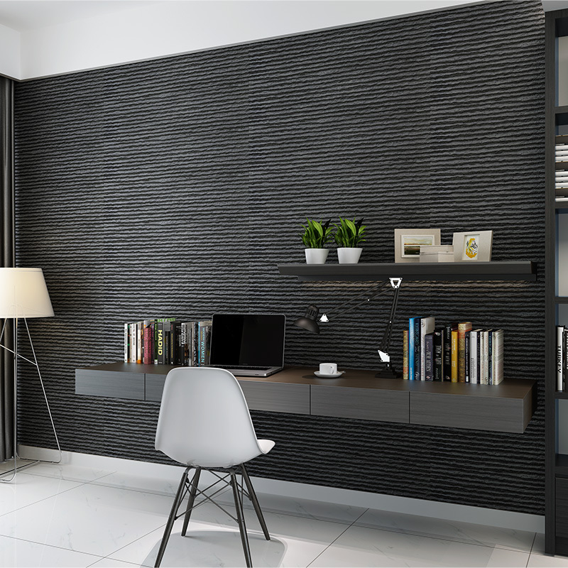 Hot Sale Design Feature Home Leather Brick Waterproof Decorative Interior 3D PVC Wall Panels Tiles