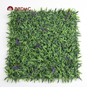 High Quality Decorative Artificial Plants Fence Leafs Green Wall Grass For Indoor Decoration