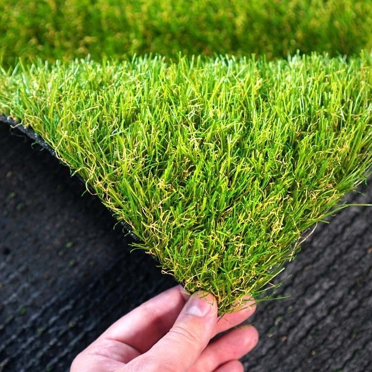 40mm 45mm Artificial Garden Grass with Folding Rubber Pot for Gym Playground grass carpet Turf