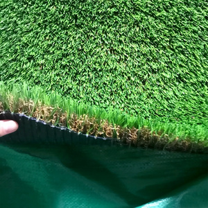 Pet Friendly 15-60mm olive green lawn artificial turf custom synthetic grass