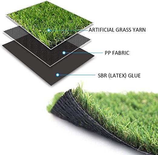 Factory Directly High Quality Artificial Turf Grass Tiles Price for Football Lawn Garden and Sports artifical grass carpet Turf