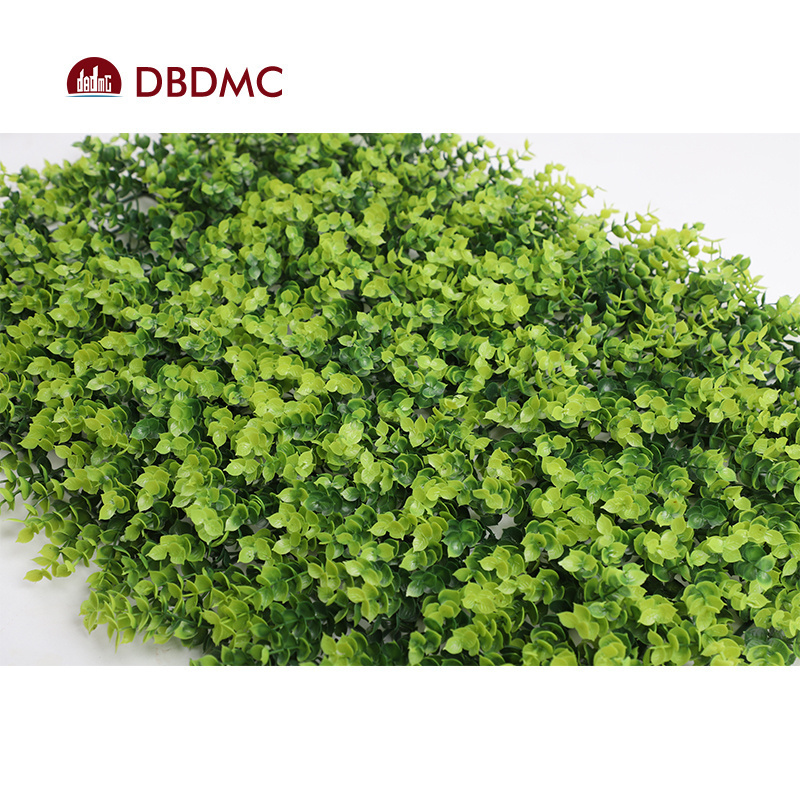 UV Protection Plastic Grass Leaves Artificial Plants Fence Decoration Green Wall