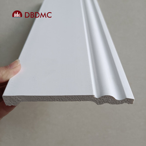 Scratch Resistant EPS Cornice Moulding Wall Ceiling Decorative Polystyrene Skirting Moulding