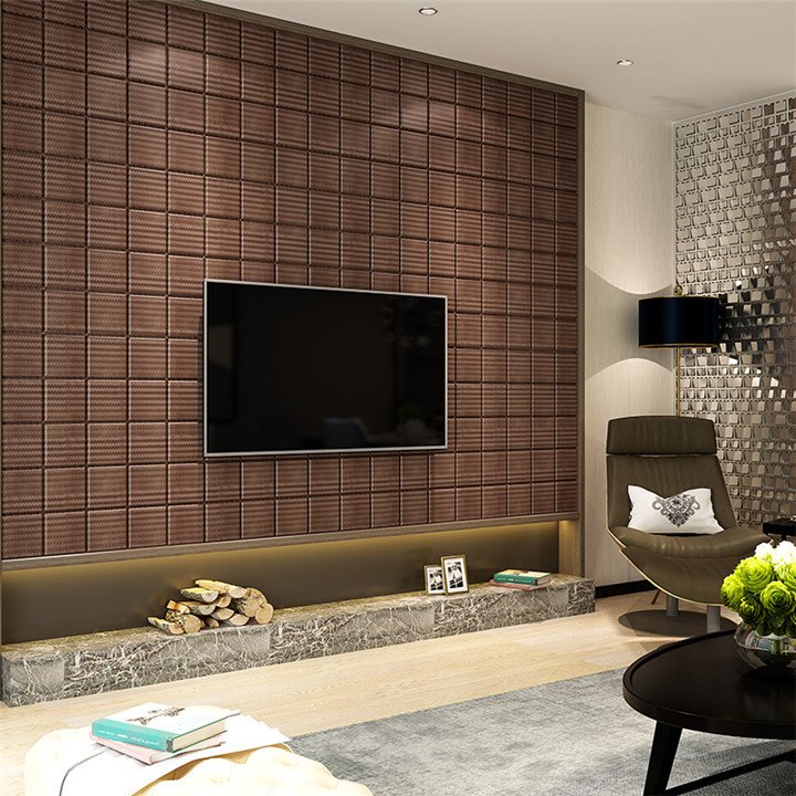 home decorative 3d interior wall panel Brick Design Wallpaper