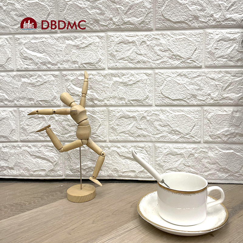 Factory PE Foam Wall Sticker 3D Wallpaper for coffee shop