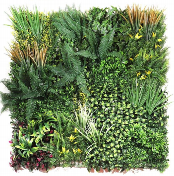 Outdoor  garden home decor green plants artificial grass wall panels home artificial plant plastic vertical green wall