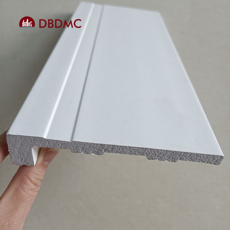 Scratch Resistant EPS Cornice Moulding Wall Ceiling Decorative Polystyrene Skirting Moulding