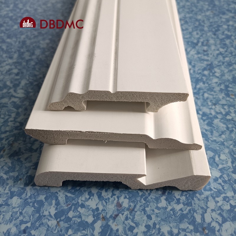 Scratch Resistant EPS Cornice Moulding Wall Ceiling Decorative Polystyrene Skirting Moulding