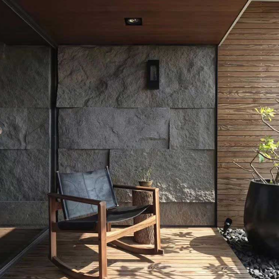 pu stone wall panel pu rock panel  pu stone wall