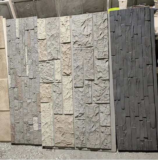 pu stone wall panel pu rock panel  pu stone wall