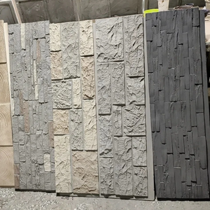 pu stone wall panel pu rock panel  pu stone wall