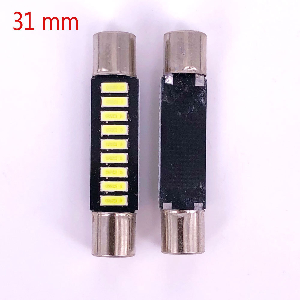 Customization auto Interior lighting Bulb 12v 28mm 29mm 31mm 4014 9smd canbus error free Car  mirror lamp Map Reading Light