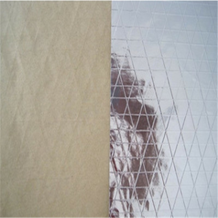 Factory Supply Reinforced Aluminum Foil Faced Kraft Paper for Thermal Insulation