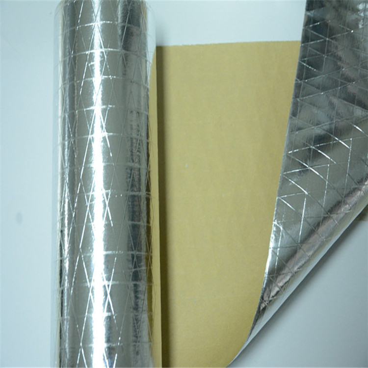 Factory Supply Reinforced Aluminum Foil Faced Kraft Paper for Thermal Insulation