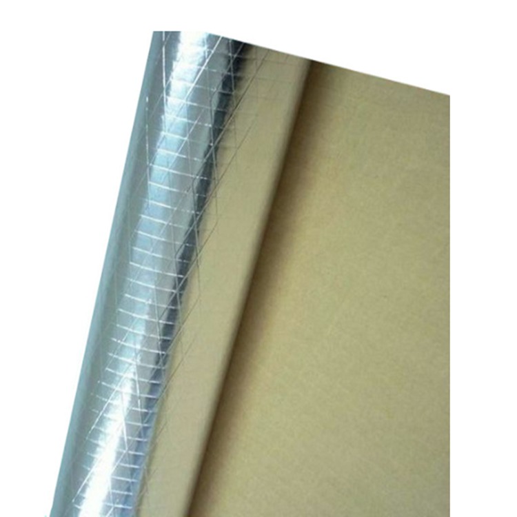 Factory Supply Reinforced Aluminum Foil Faced Kraft Paper for Thermal Insulation