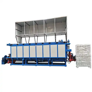 Eps expander wall panel block vacuum molding forming foaming granules beads mold manufacturing machine air-cooling machinery