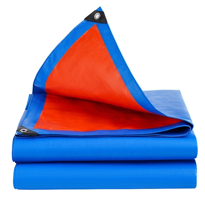 China Factory Cheap Price Heavy Duty Waterproof PE Tarpaulin With UV For Sale For Cargo Protection