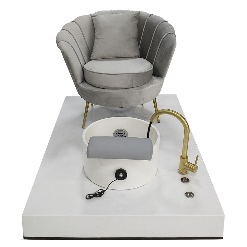 pedicure white manicure light royal spa chair used up foot chairs stopper and dimensions manufacturers footrest table water