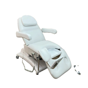 grey lash-bed beauty treatment bed 4 motors table de massage