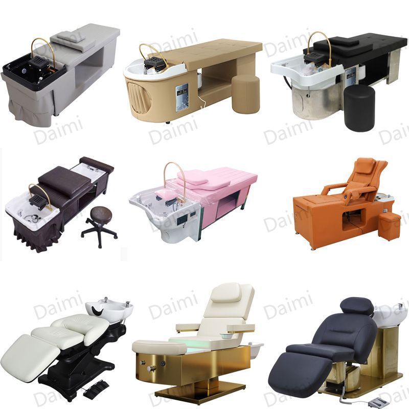 hairdresser dedicated tables fall shampoo massage head thai salon lay spa hair headspa modern aromatotherapy wash luxury bed