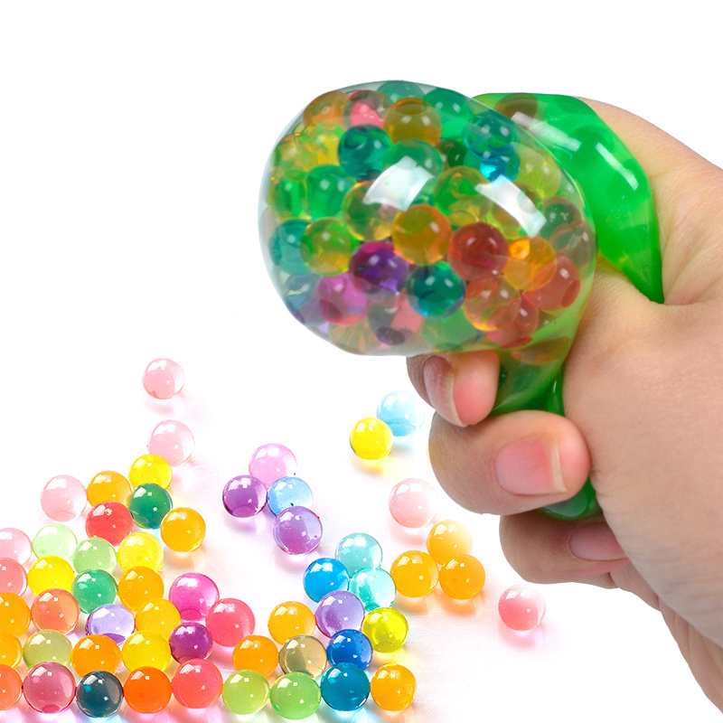 Water Beads Sodium Polyacrylate Polymer Water Jelly Balls Gel Clear Magic Grow Kid Set Toy Water Ball Bead