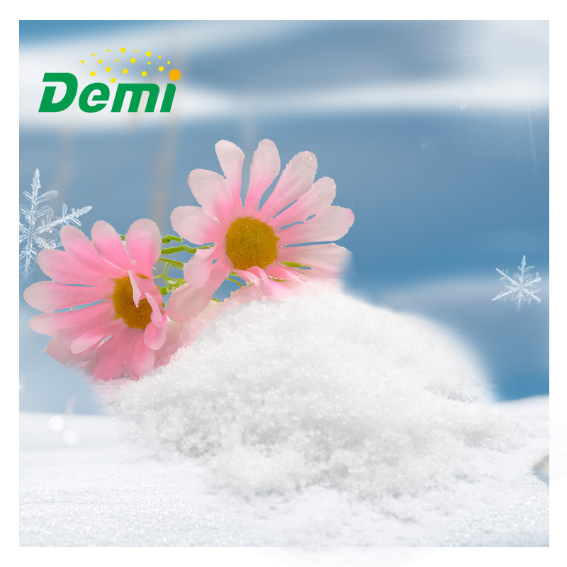 Hot Sale Magic Instant Snow Artificial Snow Artificial Instant Snow White Powder For Decoration And Play