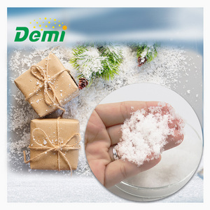 Sodium Polyacrylate Creative Artificial Winter Christmas Decoration Fluffy Non Toxic Instant Snow Powder