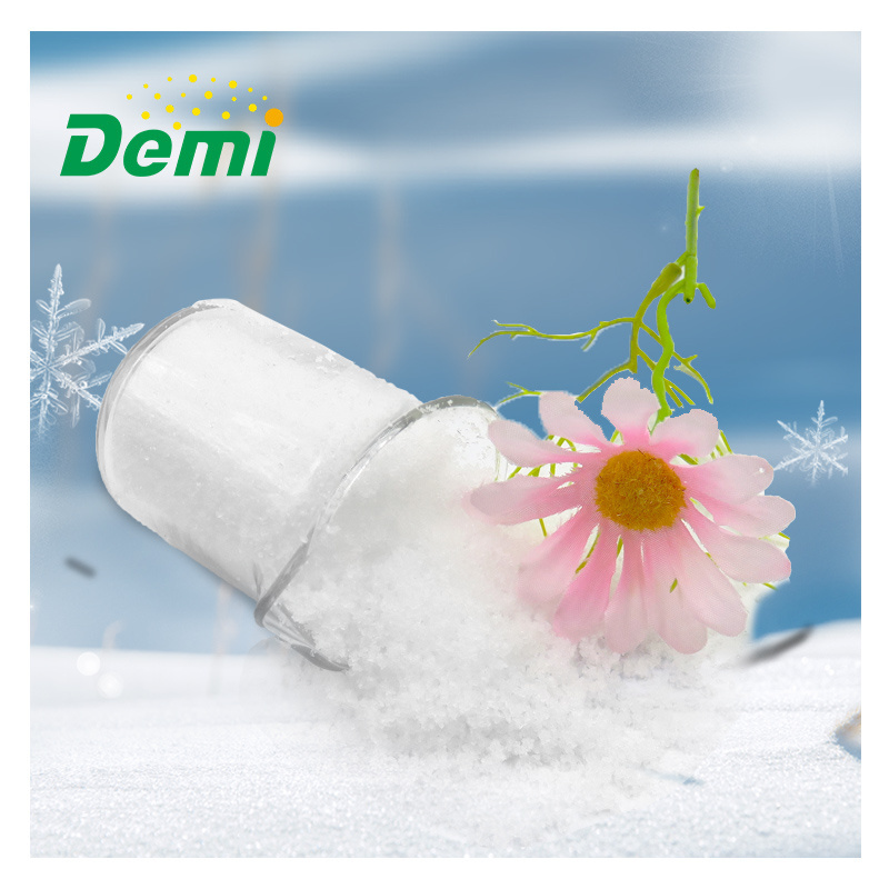 Hot selling good quality white christmas magic snow powder artificial snow instant snow for slime