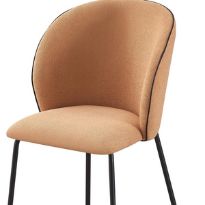 High Quality Luxury Modern Nordic Indoor Furniture Soft Dinning Chair Velvet Dining Room Chair